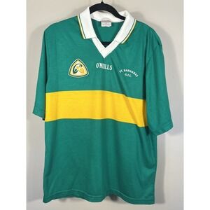 Vintage 90s O'Neills Soccer Jersey St Barnabas GFC "17" Ireland Made Size 44 (P)